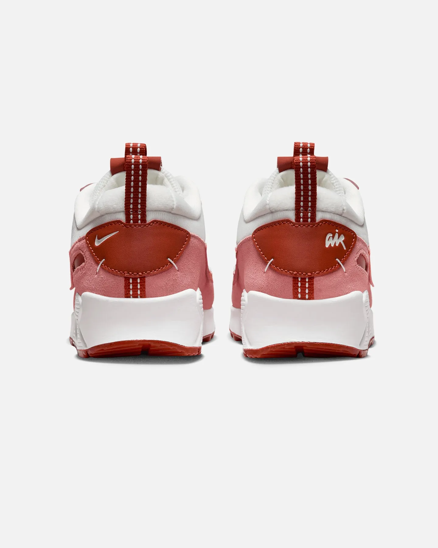 Flexible Outsole Construction Nike Women's Air Max 90 Futura Red Stardust/Rust