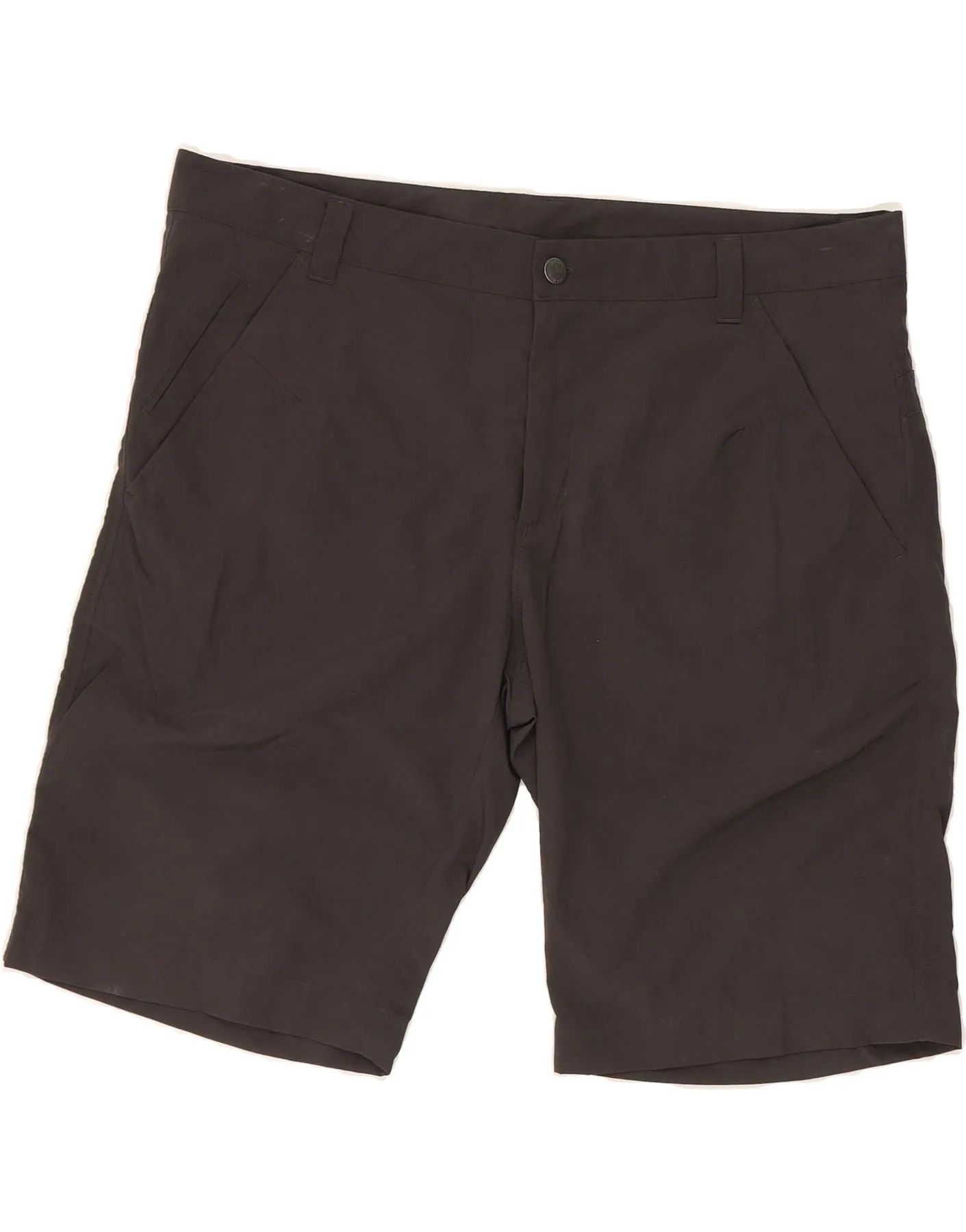 JACK WOLFSKIN Womens Chino Shorts W40 XL Black Functional Comfort Sleek Stretch