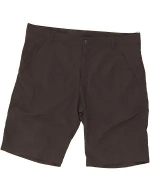JACK WOLFSKIN Womens Chino Shorts W40 XL Black Functional Comfort Sleek Stretch