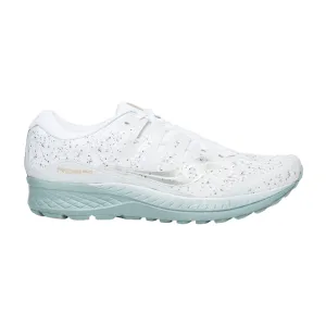 running in a waterfall area shoes Compression Web Exoskeleton Saucony scarpa da corsa da uomo Ride Iso S20444 40 bianco
