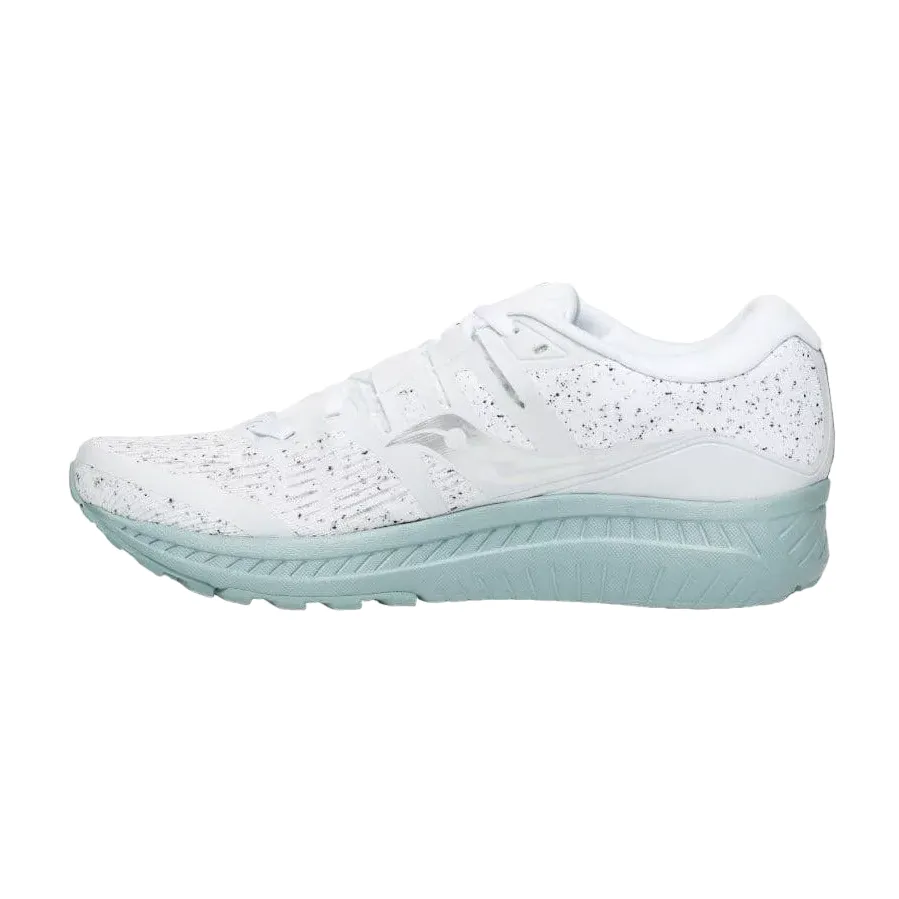 Saucony scarpa da corsa da uomo Ride Iso S20444 40 bianco Zero Drop Heel