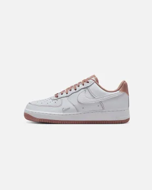 AI Path Shock Guard Nike Women's Air Force 1 '07 "Mini Jewel" White/Pink