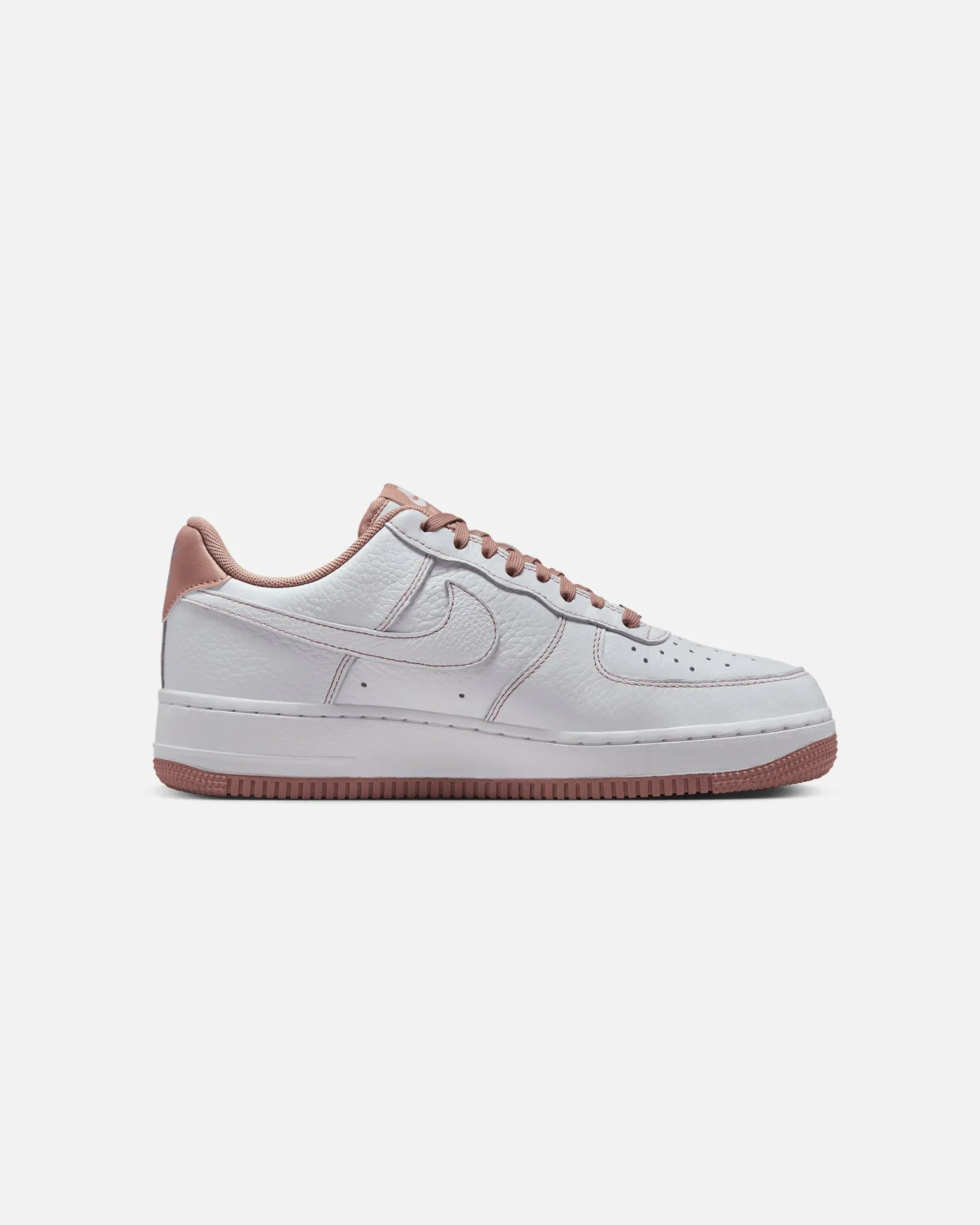Nike Women's Air Force 1 '07 "Mini Jewel" White/Pink Slip Resistant Outdoor Explorers