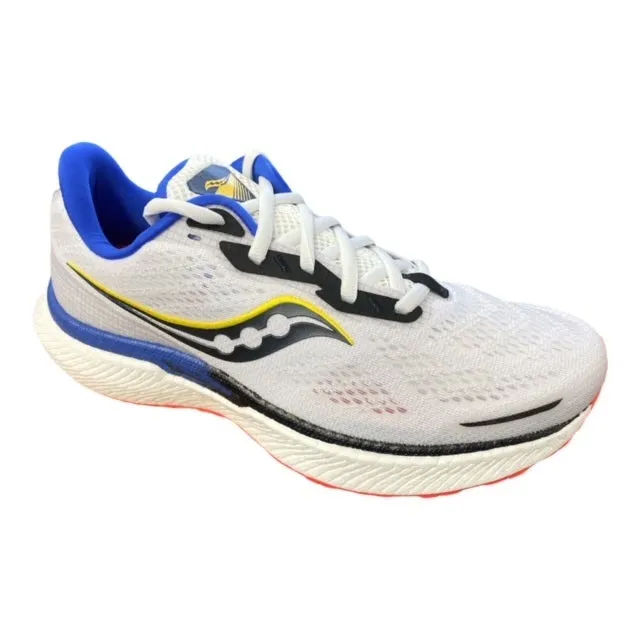 Saucony scarpa da corsa da uomo Triumph 19 S20678 84 bianco azzurro exceptional - running