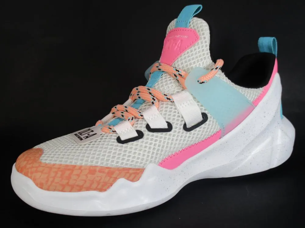 Skechers scarpa fitness da donna DLT-a True Summer 12944 WPKB bianco-rosa-grigio dance shoes