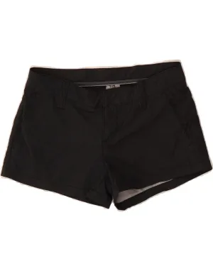 stripe design HURLEY Womens Chino Shorts W28 Medium  Grey Nylon