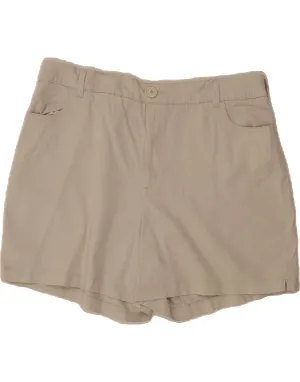 Office Attire dungarees LEE Womens Casual Shorts US 22 3XL W44  Grey Cotton