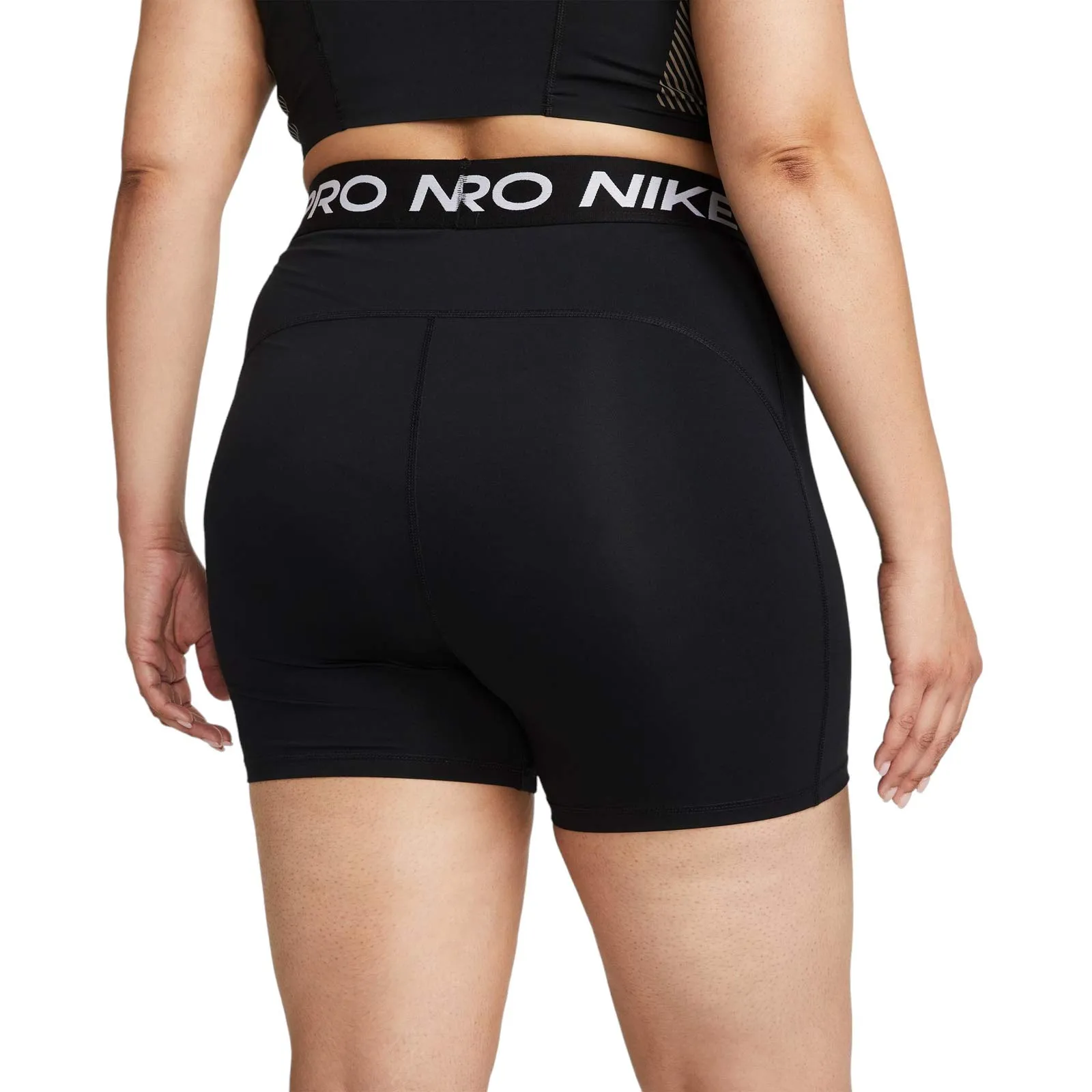 Outdoor Ready Four Way Stretch Nike Pro 365 5 Womens Shorts - Plus Size