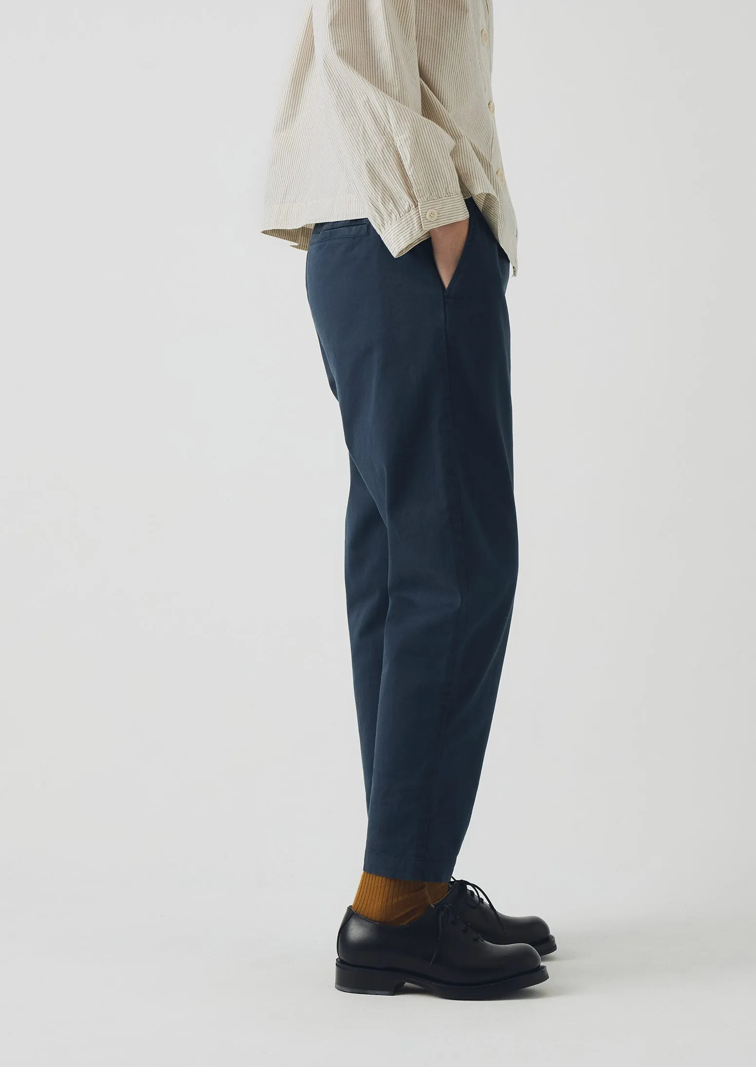 Dynamic Flex Panels Gabi Cotton Pull On Pants | Storm Blue