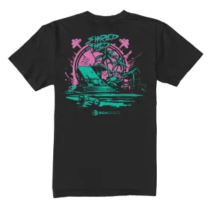 Box Basics Shred Shed Tee Simple Comfort Look V neck style