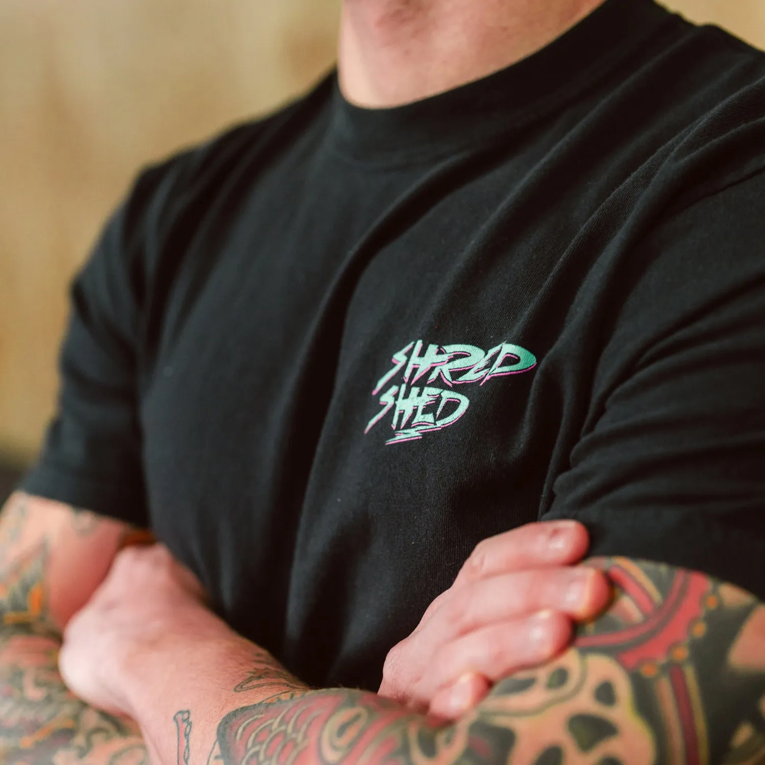 Box Basics Shred Shed Tee Casual Fashion Stylish Design