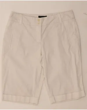 Comfy Waistband Urban Flex TOMMY HILFIGER Womens Casual Shorts US 4 Small W28 White Cotton