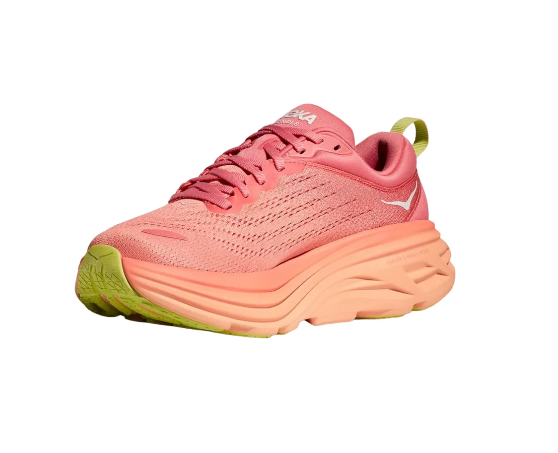 Continuous Flex Sole Hoka One One scarpa da corsa da donna Bondi 8 1127952/CPPY corallo papaia
