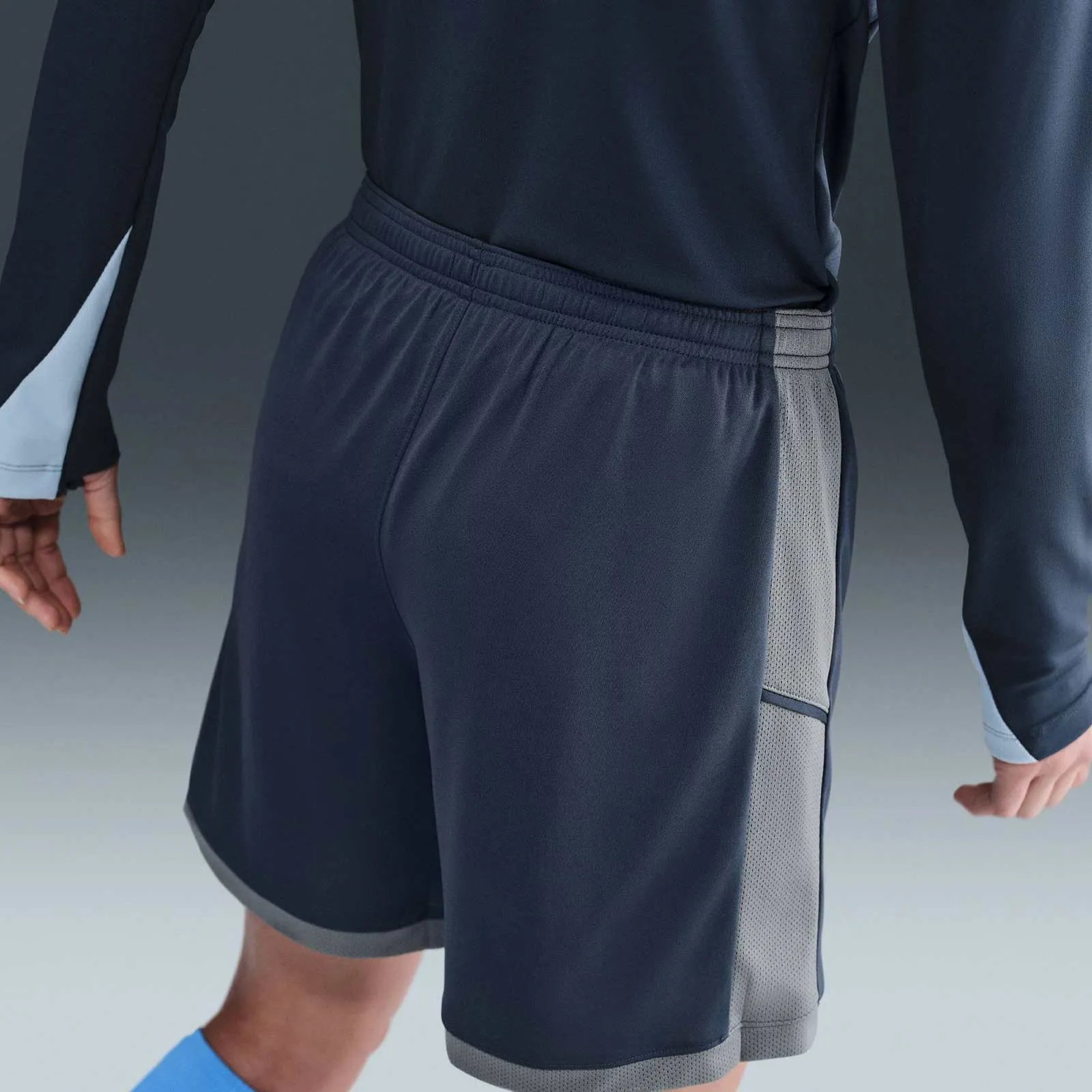 Nike Academy Womens Dri-FIT Soccer Shorts Hot Weather Double Layered Hem
