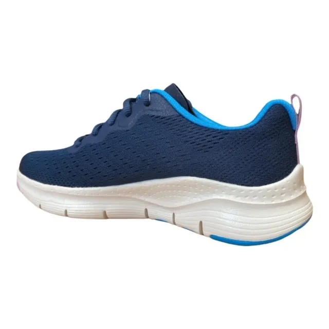 decline running shoes racquetball shoes Skechers scarpa sneakers da donna Arch Fit Infinity Cool 149722/NVMT blu-multi