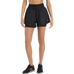 Umbro Pro Training Womens Lightweight Hybrid Workout Short Free Size Adjuster Quick Evaporation Fabric