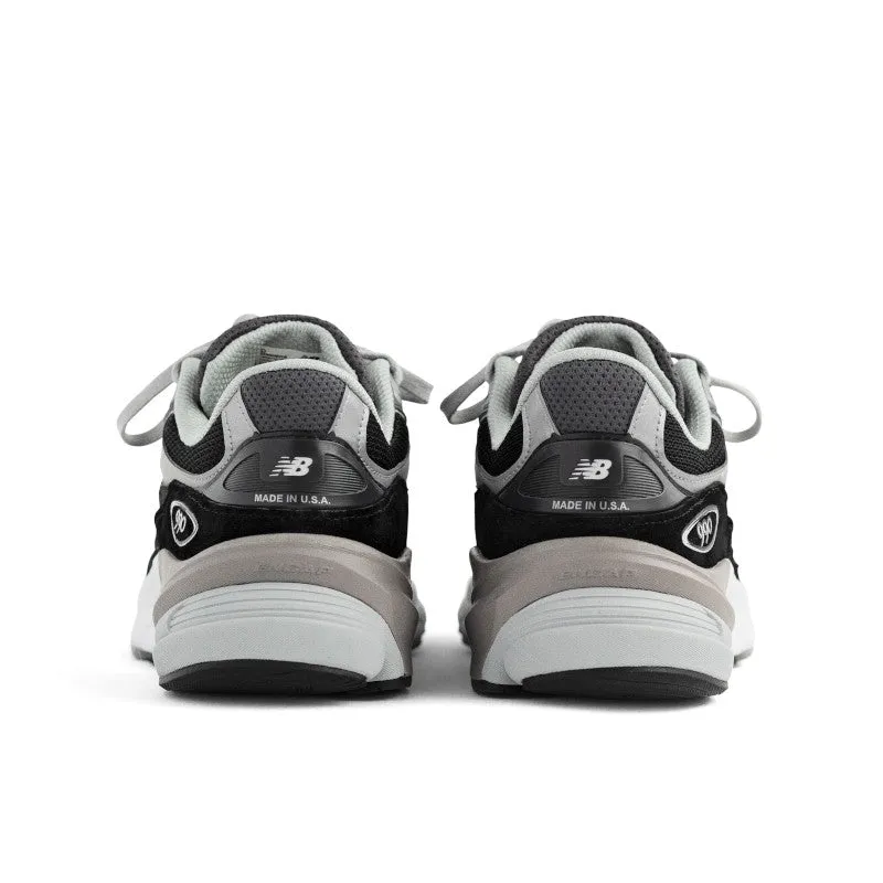 990v6 - Black with White - Men's Storable SlipOn
