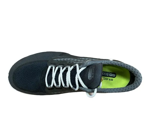 Fast - paced Pressure Relief Skechers scarpa da ginnastica da adulto Go Bionic 13515 BKSL nero