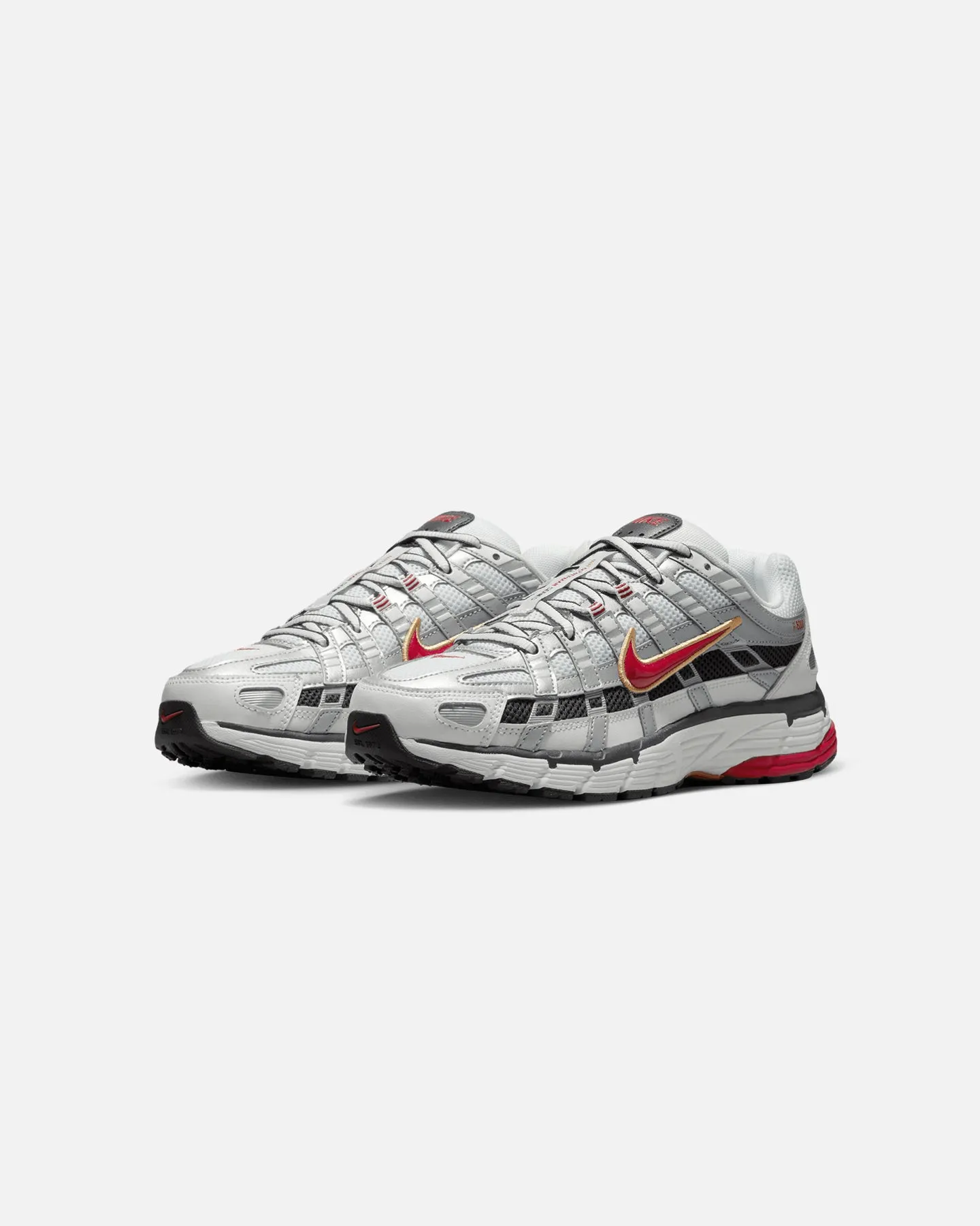 Nike Women's P-6000 White/Varsity Red Weekend Casual