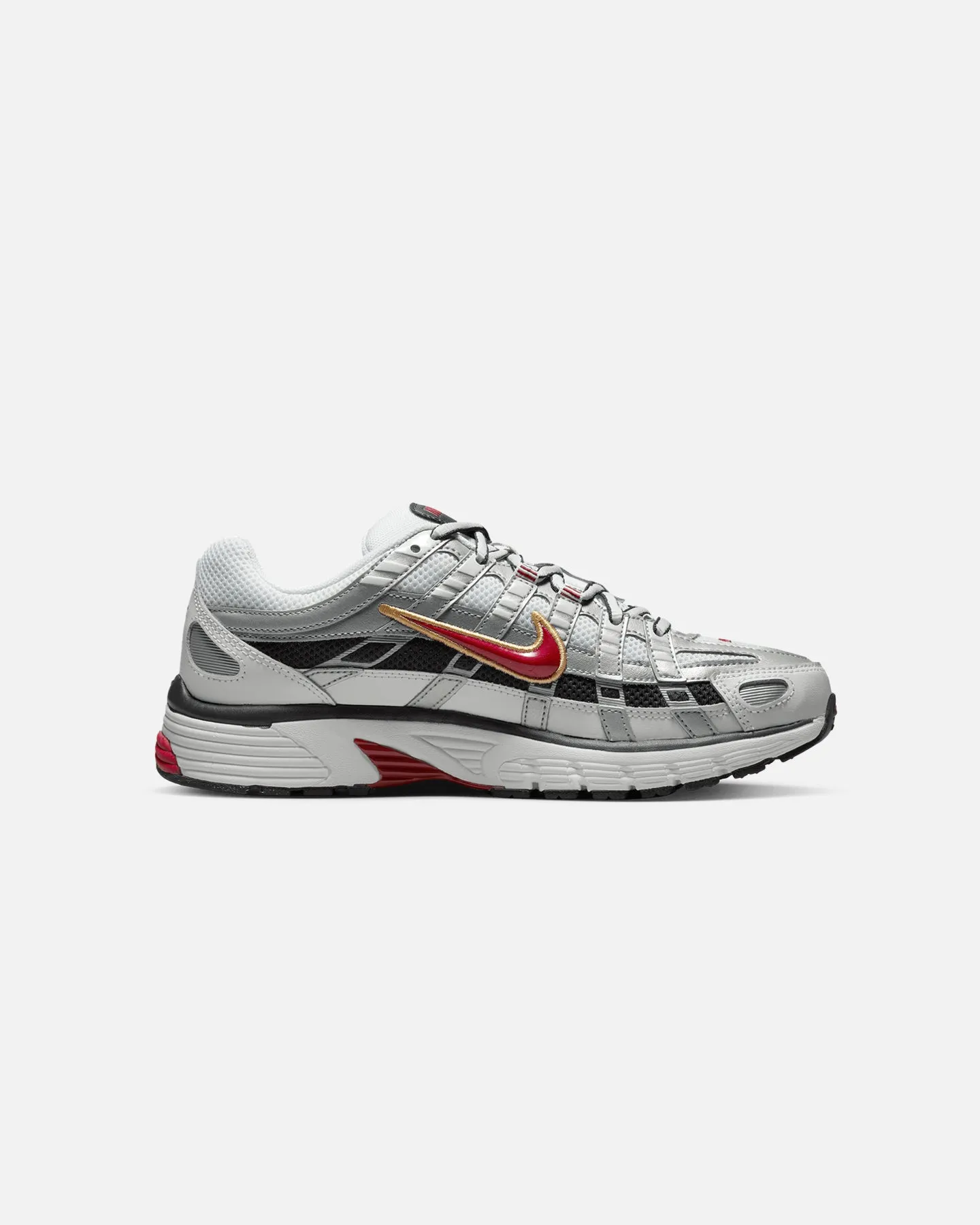 Nike Women's P-6000 White/Varsity Red Desert Cool Flexibility Feature