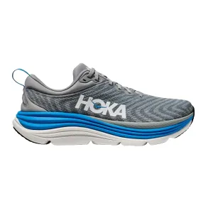 Hoka One One scarpa da corsa da uomo Gaviota 5 1127929/LDVB grigio pietra-azzurro 5k - specific shoes hill running