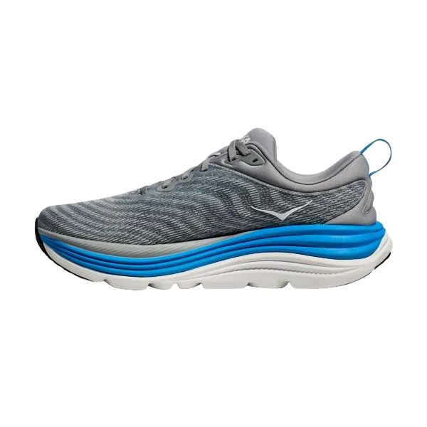 Marathon Gear Hoka One One scarpa da corsa da uomo Gaviota 5 1127929/LDVB grigio pietra-azzurro