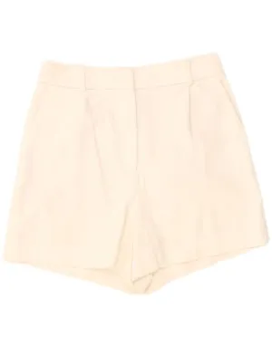 jumpsuit Outdoor Movement ZARA Womens High Waist Pegged Chino Shorts Small W26 White Cotton