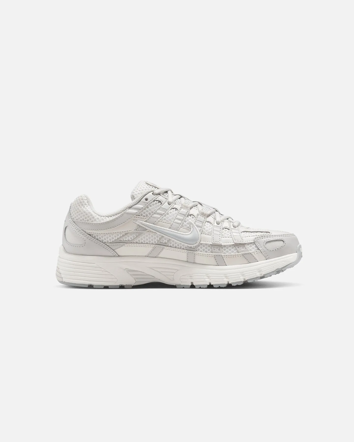Nike Women's P-6000 SE Summit White/Wolf Grey Lightweight EVA Material High Arch