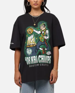 Mitchell & Ness Boston Celtics '08 NBA Champs T-Shirt Faded Black Ultimate Wear