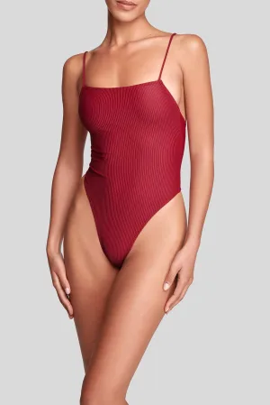 Line One piece Rib Cruelty Free