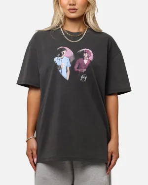 Fashion Outfit American Thrift X Scott Pilgrim Ramona & Scott Heavy T-Shirt Black Wash