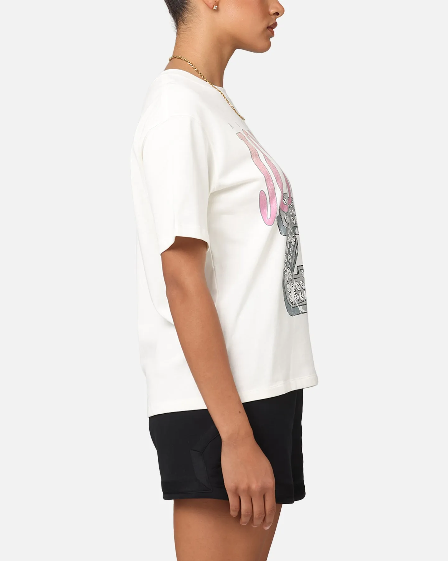 Outdoor Ready Fresh Comfort Style Jordan Women's Heritage Graphic T-Shirt Sail/Orchid