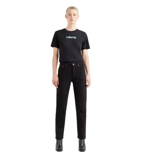 Festival Outfit Everyday Levi's pantalone corto Jeans 501 Crop 362000085 nero