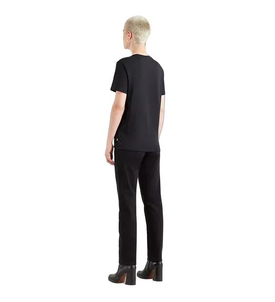 Balanced Look Nature Lover Party Look Levi's pantalone corto Jeans 501 Crop 362000085 nero