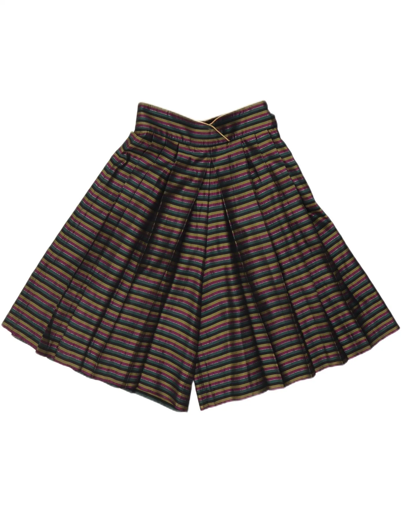 Basic Look No Pressure Fit LUISA SPAGNOLI Womens High Waist Casual Shorts W26 Small Multicoloured