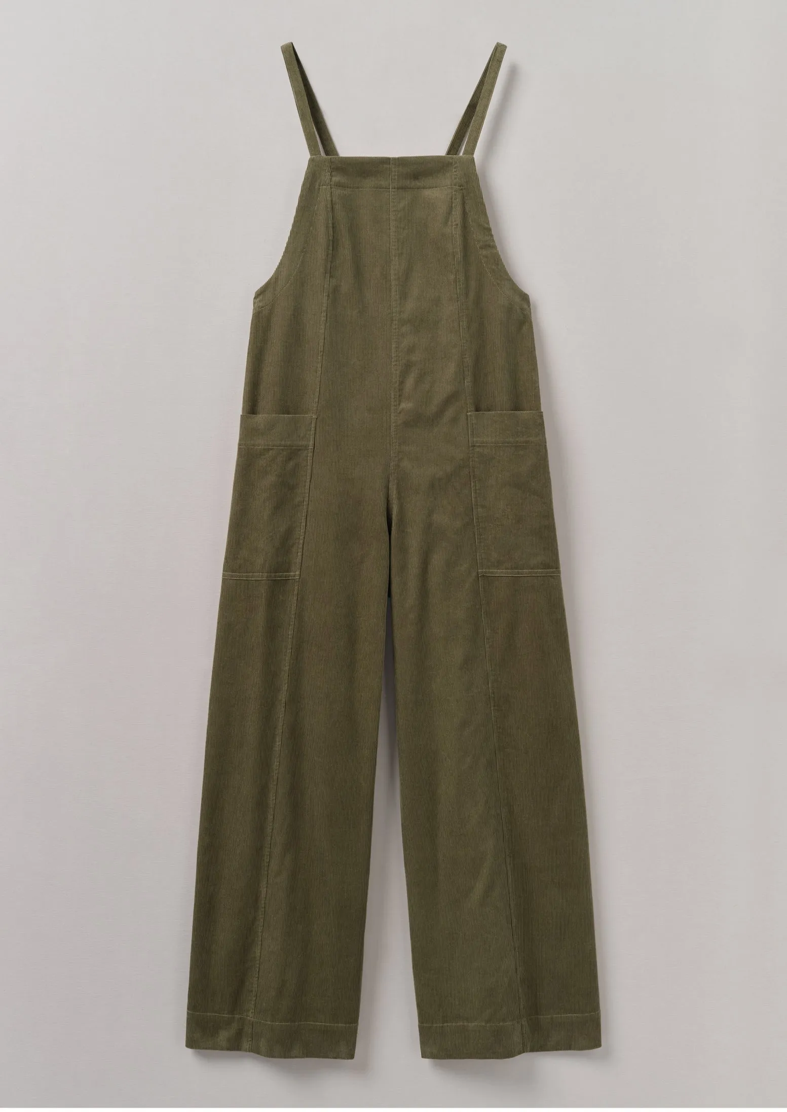 Organic Cord Pocket Jumpsuit | Pear Comfort Base