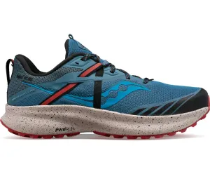 Flat terrain stability Saucony Scarpa da trail da uomo Ride 15 TR S20775-31 blu oceano