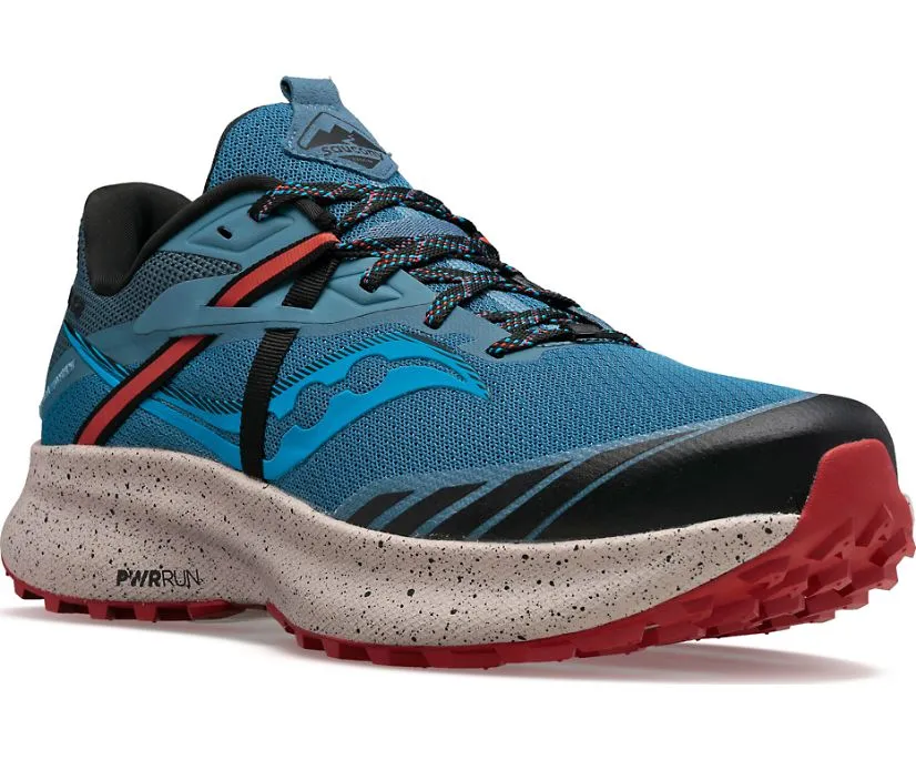 Saucony Scarpa da trail da uomo Ride 15 TR S20775-31 blu oceano performance - brand shoes running on ice shoes