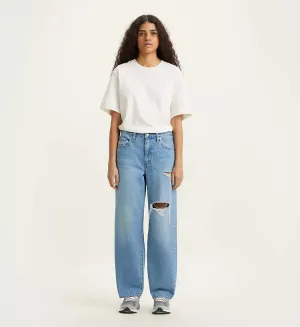 Travel Ease Levi's jeans Baggy Dad Z5993 A34940015 medium indigo destructed