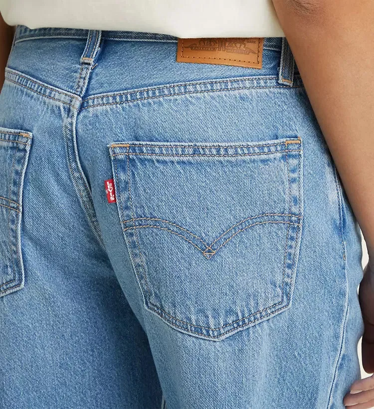 Levi's jeans Baggy Dad Z5993 A34940015 medium indigo destructed Unisex Wear Classic Professional Wear Selvedge Detailing