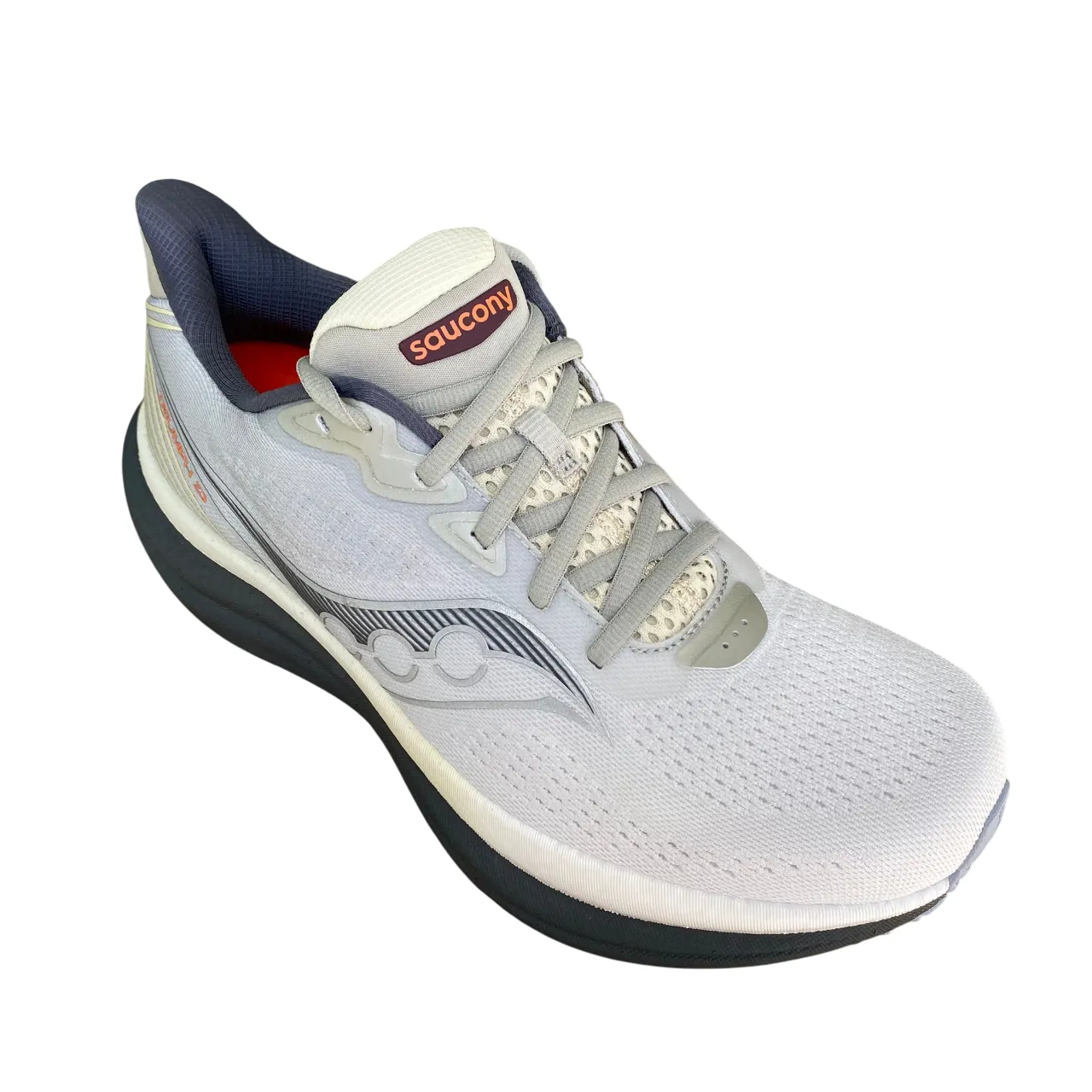 Aerodynamic Upper Weave Thermoplastic Uppers Saucony Triumph 23 S21023-505 Scarpe Running Uomo Grigio-Ombra Max