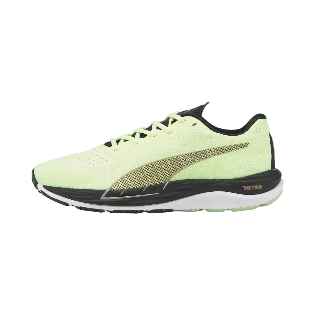 Puma Scarpa da corsa da uomo Velocity Nitro 2 Run 75 378529-01 giallo-nero weekend runners night running shoes