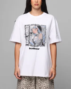 Loiter Angel Number T-Shirt White informal gathering