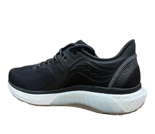running with a durable outsole Saucony scarpa da corsa da uomo Hurricane 23 S20615-45 black vizigold