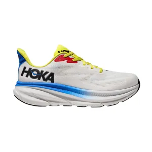 Hoka One One scarpa da corsa da uomo Clifton 9 1127895/BVR bianco-azzurro Energy Flex Workout clothes