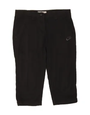 NIKE Womens sportswear Bermuda Shorts IT 42 Medium W33  Black Cotton Active Ready Festival wear