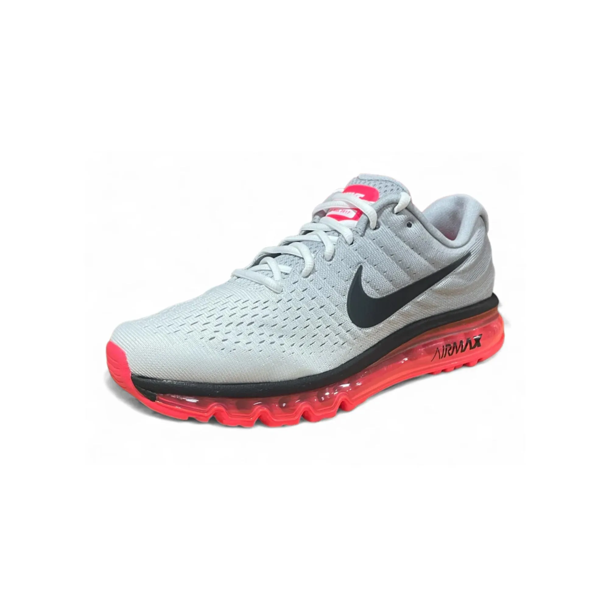 Nike Air Max 2017 'Black Wolf Grey' loose fit shoes