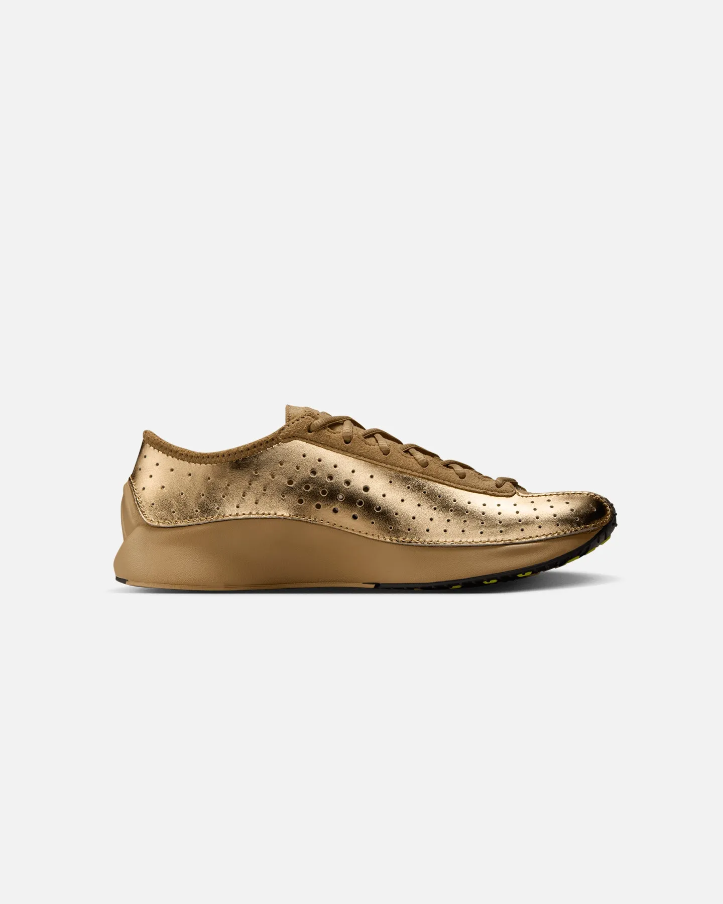 ventilation channels Shock Absorbing Midsole Nike Women's Air Superfly Gold/Parachute Beige