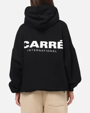 Carre International Hoodie Black Gerbil like Celebrity Worn