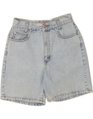 ESPRIT Womens High Waist Denim Shorts EU 36 Small W28  Blue All Day Comfort Fit